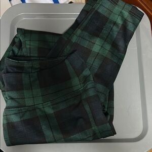 Gap Plaid Leggings